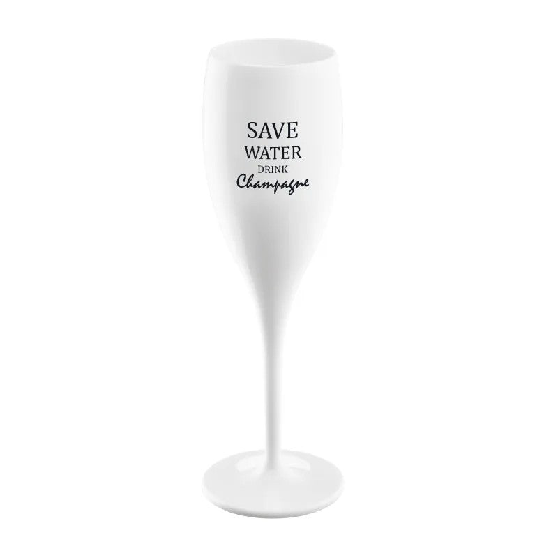 Koziol Cheers No.1 Champagneglas 10 cl Save Water Drink Champagne 6-pack
