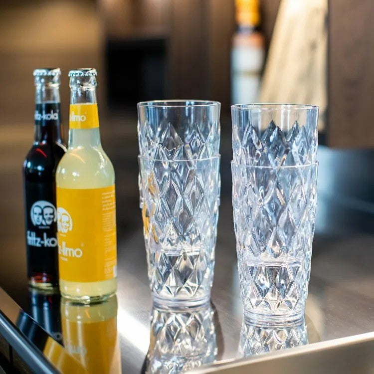 Koziol Crystal L Dricksglas 45 cl Crystal Clear 6-pack