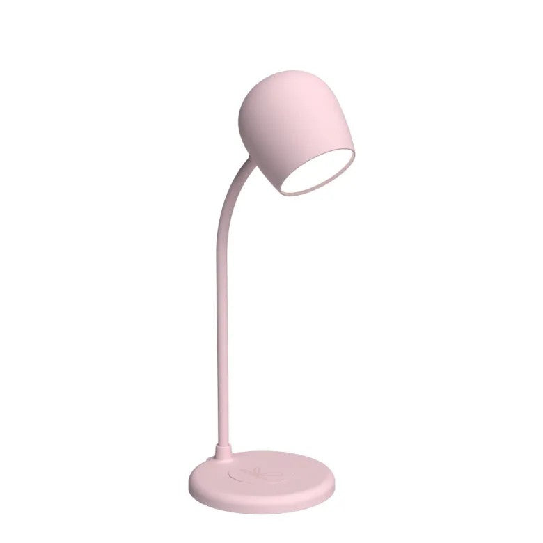 Kreafunk Ellie LED-lampa/Högtalare/Qi Dusty Rose