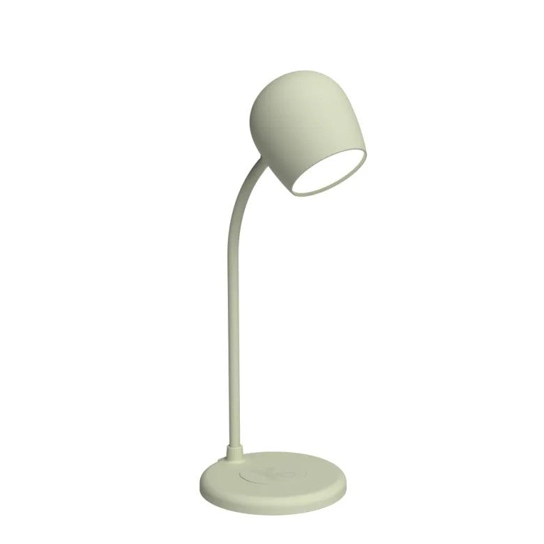 Kreafunk Ellie LED-lampa/Högtalare/Qi Dusty Olive