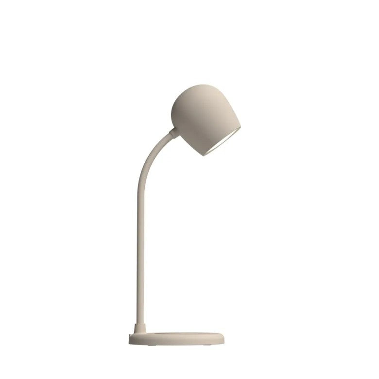 Kreafunk Ellie LED-lampa/Högtalare/Qi Ivory Sand