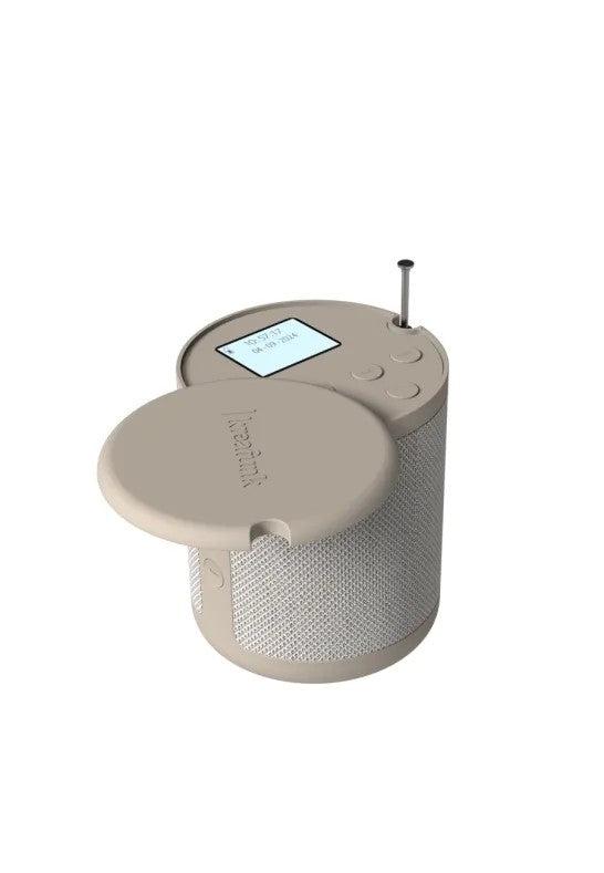 Kreafunk Dabbie Högtalare/Radio DAB+ Bluetooth 5.3 Ivory Sand