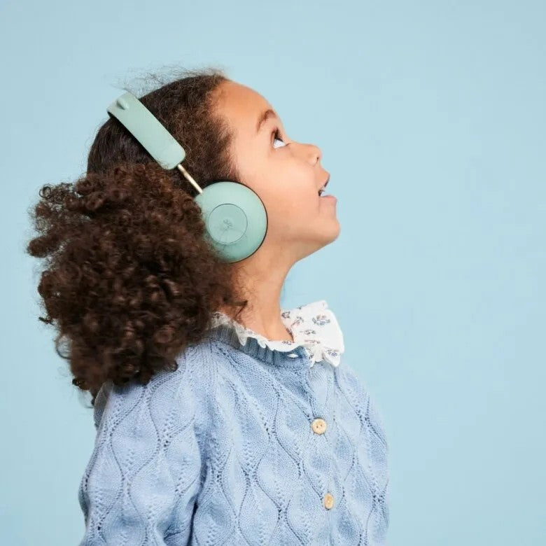 Kreafunk Buzz Junior Trådlösa Hörlurar On-Ear (Barn) Dusty Green