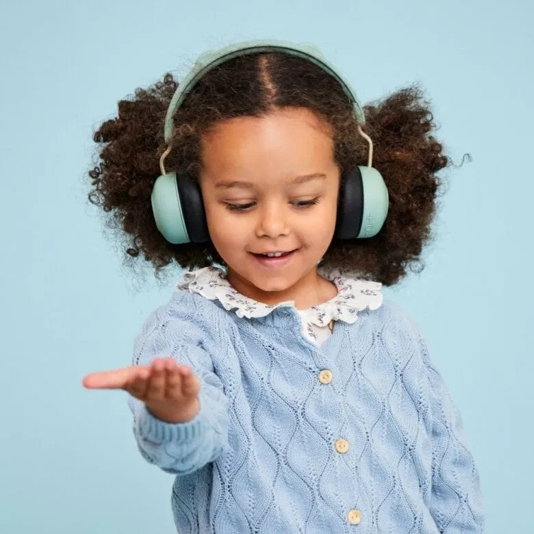 Kreafunk Buzz Junior Trådlösa Hörlurar On-Ear (Barn) Dusty Green