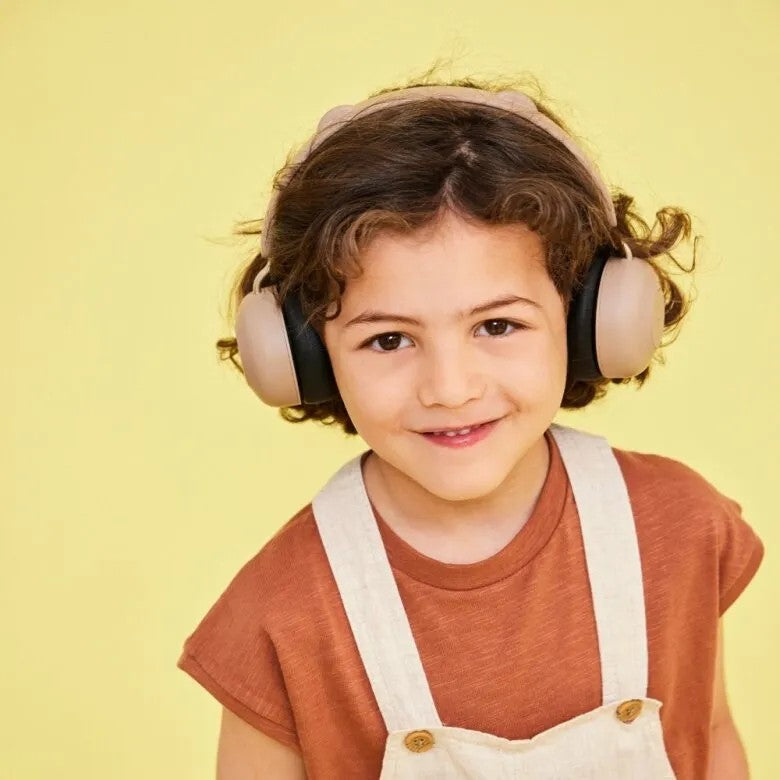 Kreafunk Buzz Junior Trådlösa Hörlurar On-Ear (Barn) Ivory Sand