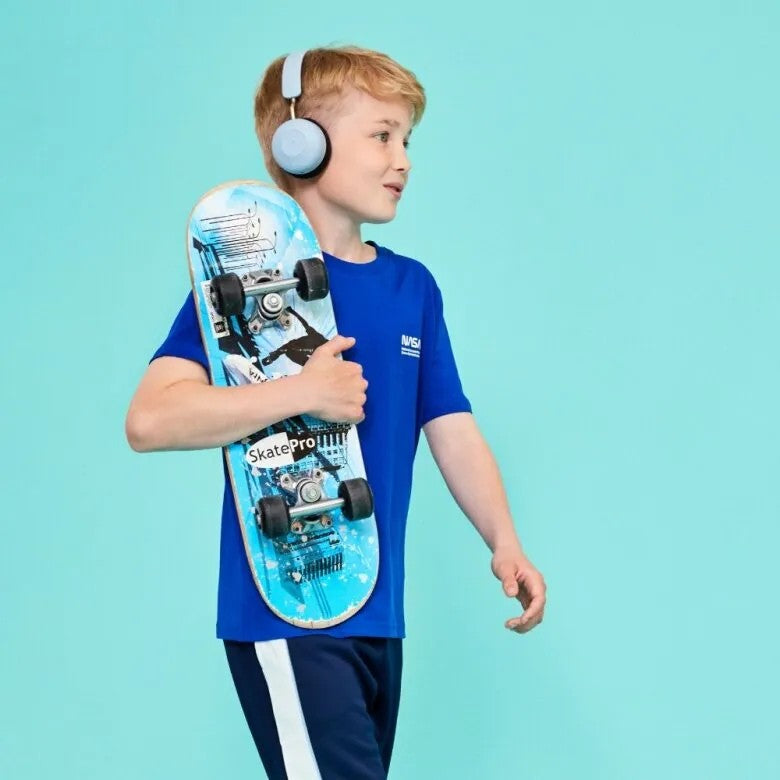 Kreafunk Buzz Trådlösa Hörlurar On-Ear (Barn) Cloudy Blue