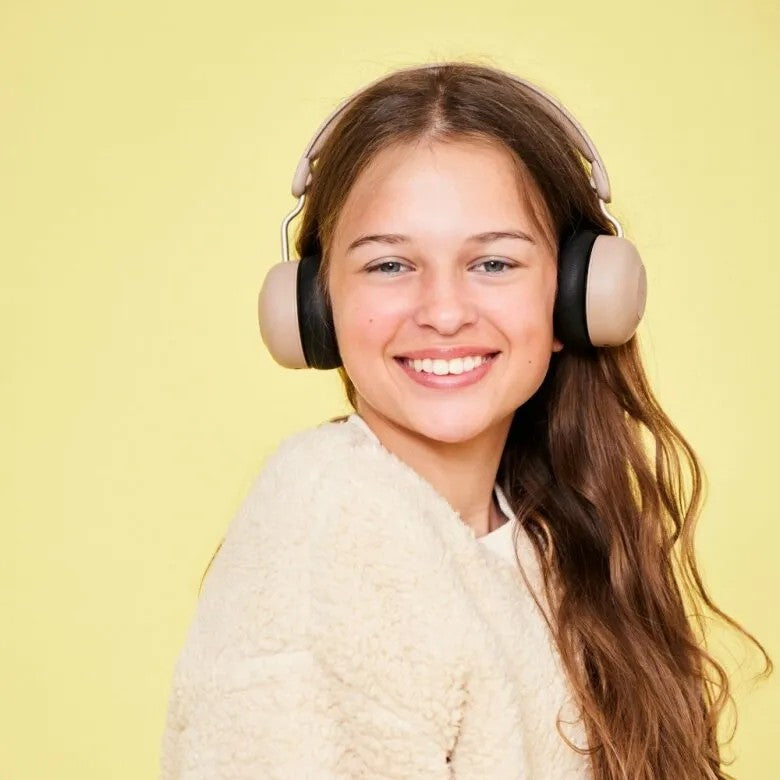 Kreafunk Buzz Trådlösa Hörlurar On-Ear (Barn) Ivory Sand