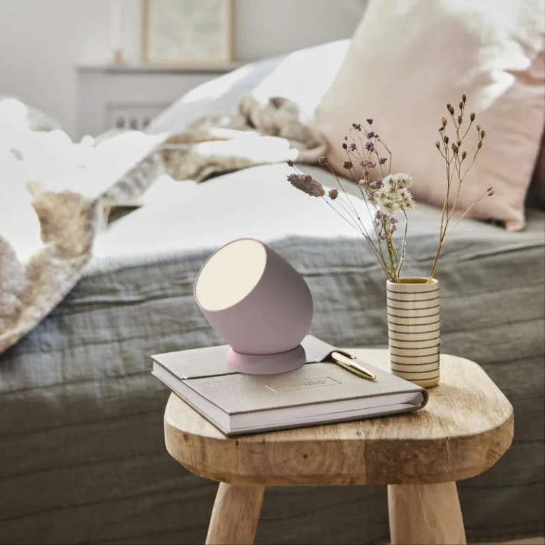 Kreafunk Beam Portabel LED-lampa Dusty Rose