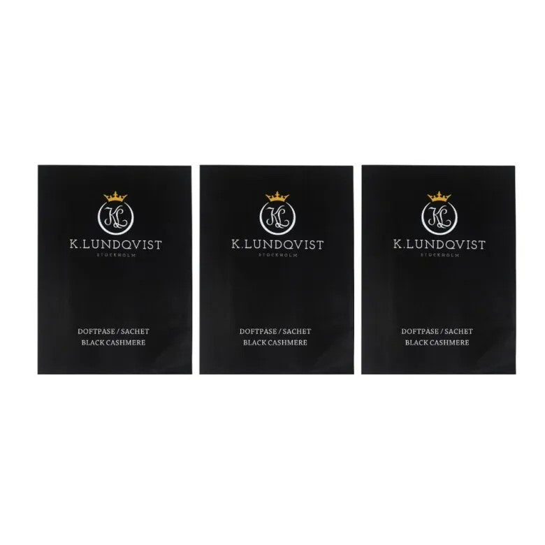 K. Lundqvist Stockholm K. Lundqvist Doftpåse Black Cashmere 3-pack