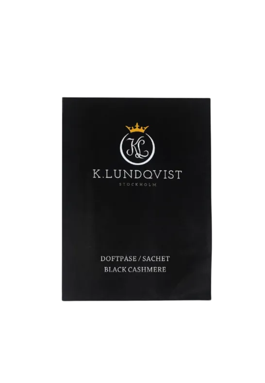 K. Lundqvist Stockholm Doftpåse Black Cashmere