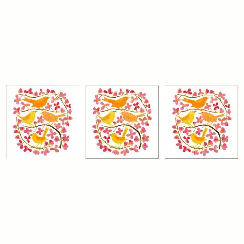 Paperproducts Design Cherry Blossoms Birds Servett 33x33 cm 3 st 20-pack