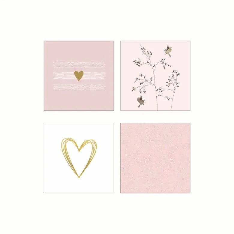 Paperproducts Design PPD Servetter Mixade 4 st 20-pack