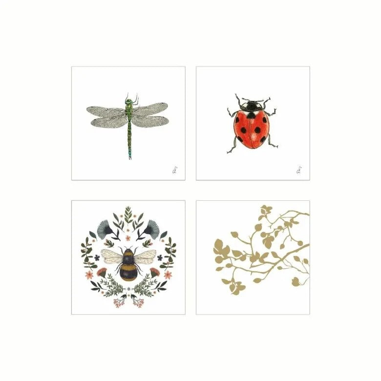 Paperproducts Design PPD Servetter Mixade 4 st 20-pack