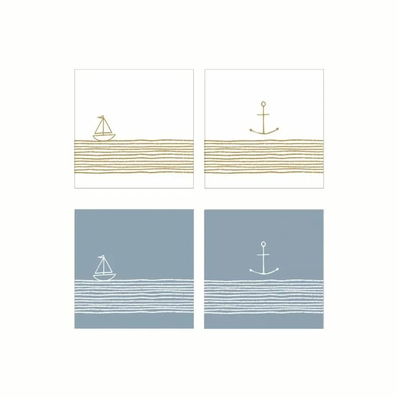 Paperproducts Design PPD Servetter Mixade 4 st 20-pack