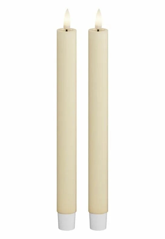 DeluxeHomeart LED Kronljus 2,2x24 cm Cream 2-pack