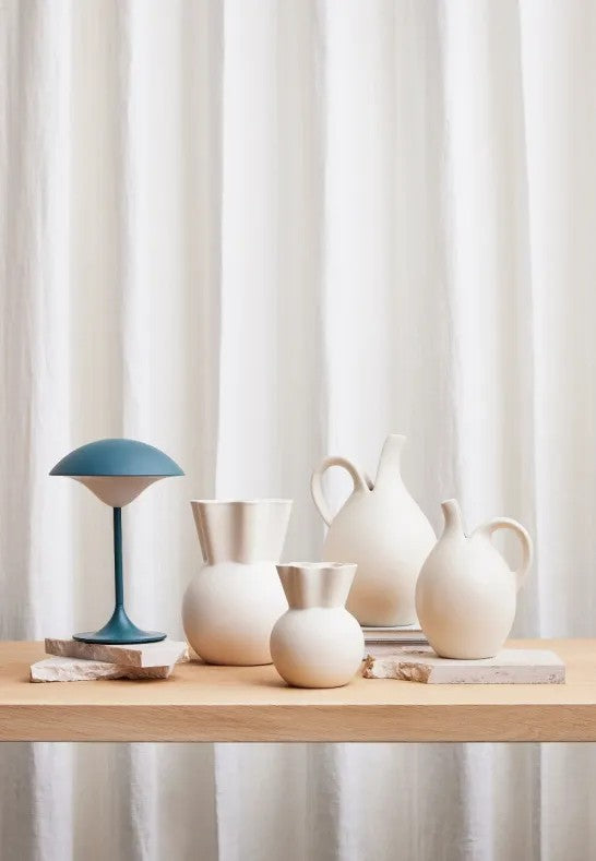 Spring Copenhagen Vas Eva Stoer Nielsen 14 cm Vit