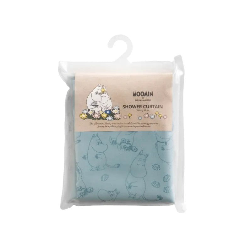 Dsignhouse X Moomin Mumin Duschdraperi 180x200cm Blå