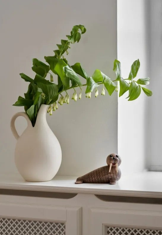 Spring Copenhagen Valross Wally Dekoration 19 cm Ek