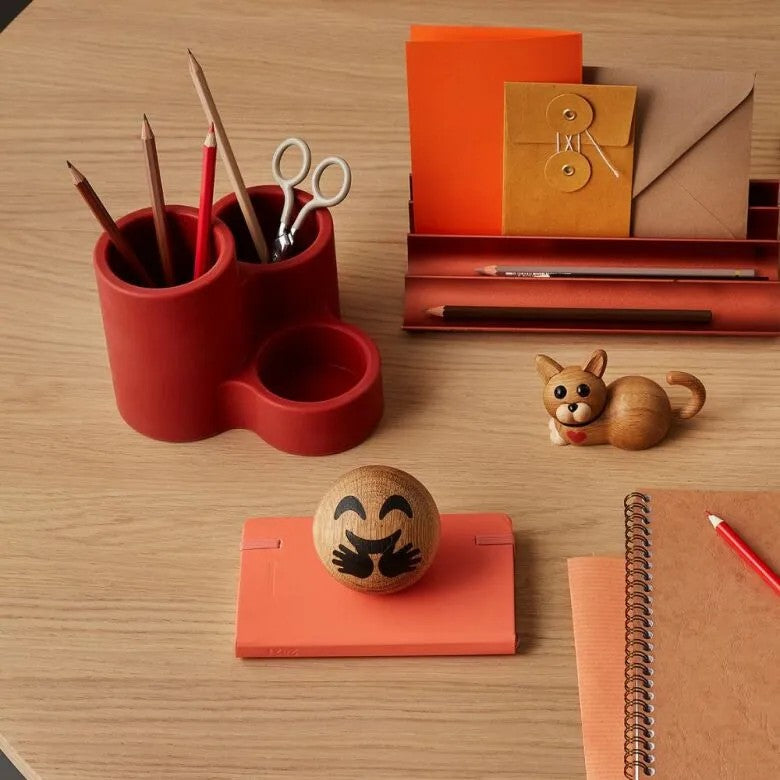 Spring Copenhagen Ställ Circles, ruby red