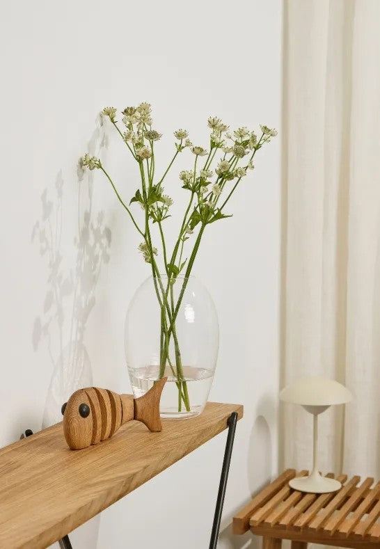 Spring Copenhagen Laine Vas Oval 20 cm Klar