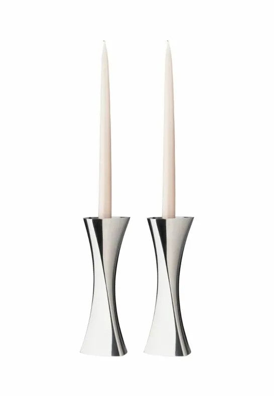 Spring Copenhagen Curves Ljusstake Rostfritt Stål 19 cm 2-pack