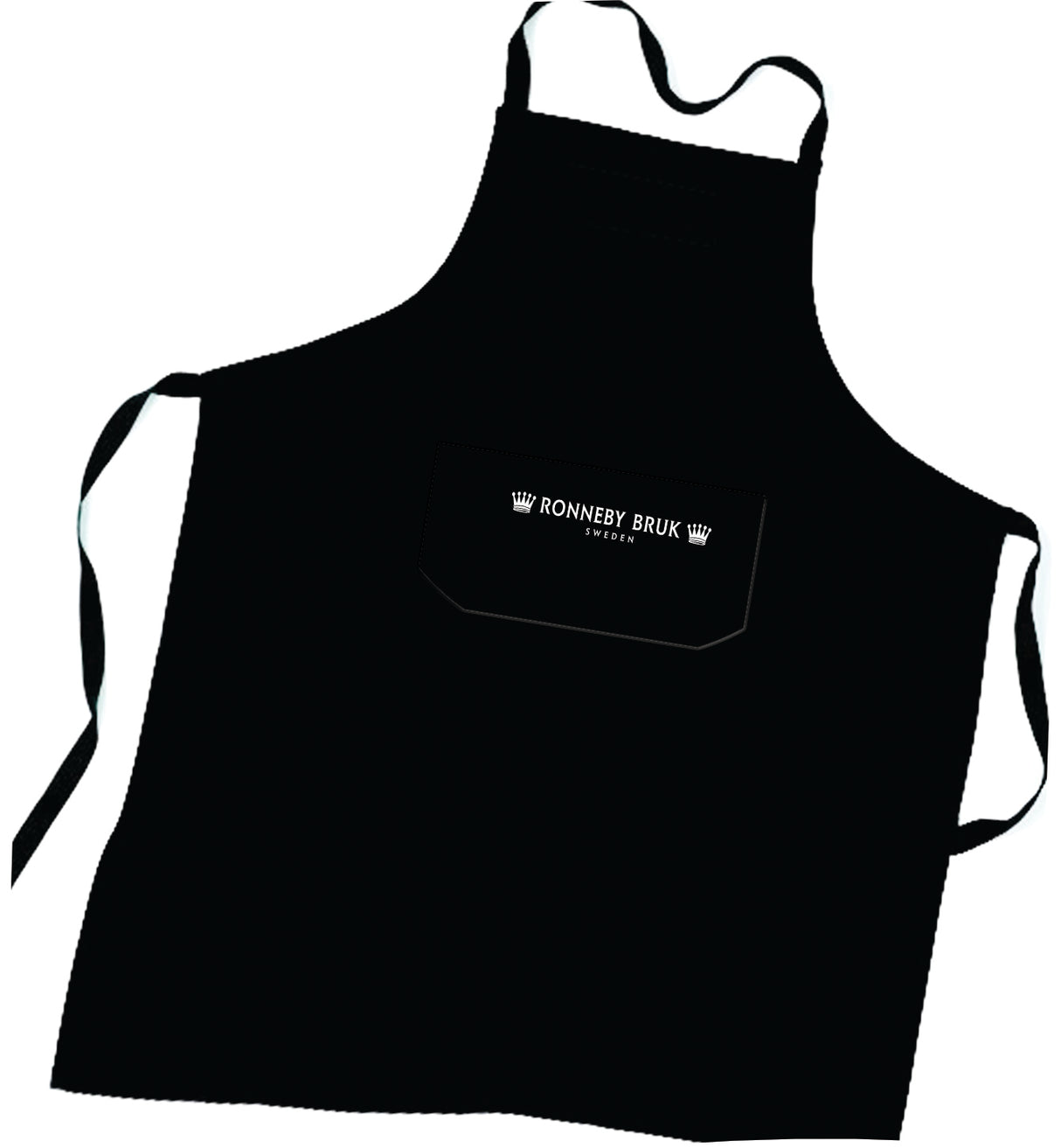 Ronneby Bruk Förkläde med bröstlapp. Variabel rem