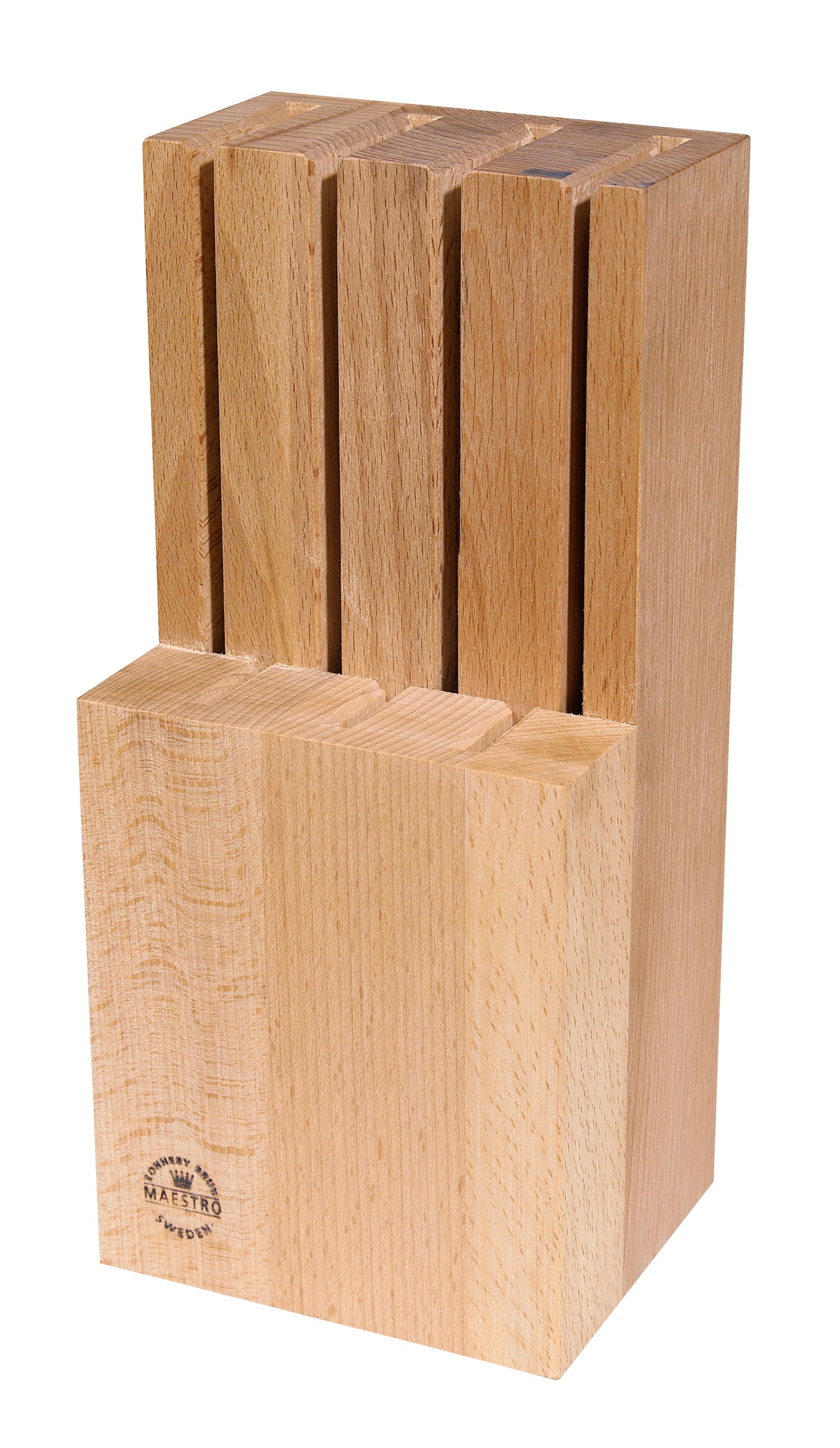 Ronneby Bruk Stående knivblock, för 7 knivar