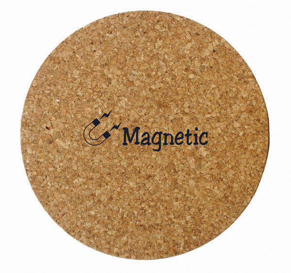 Ronneby Bruk Korkunderlägg med magnetinlägg, runt