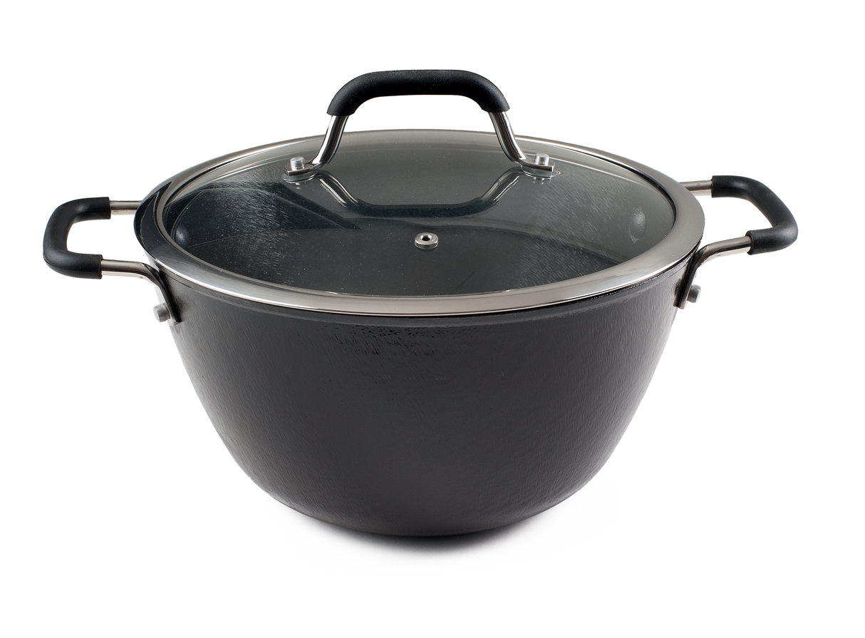 Ronneby Bruk Stekgryta 5 l, med glaslock