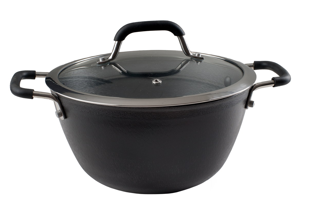 Ronneby Bruk Stekgryta 4 l, med glaslock