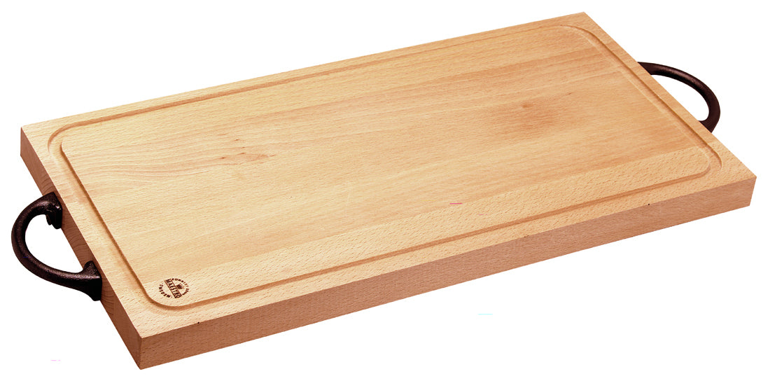 Ronneby Bruk Skärbräda med dubbla gjutjärnshandtag