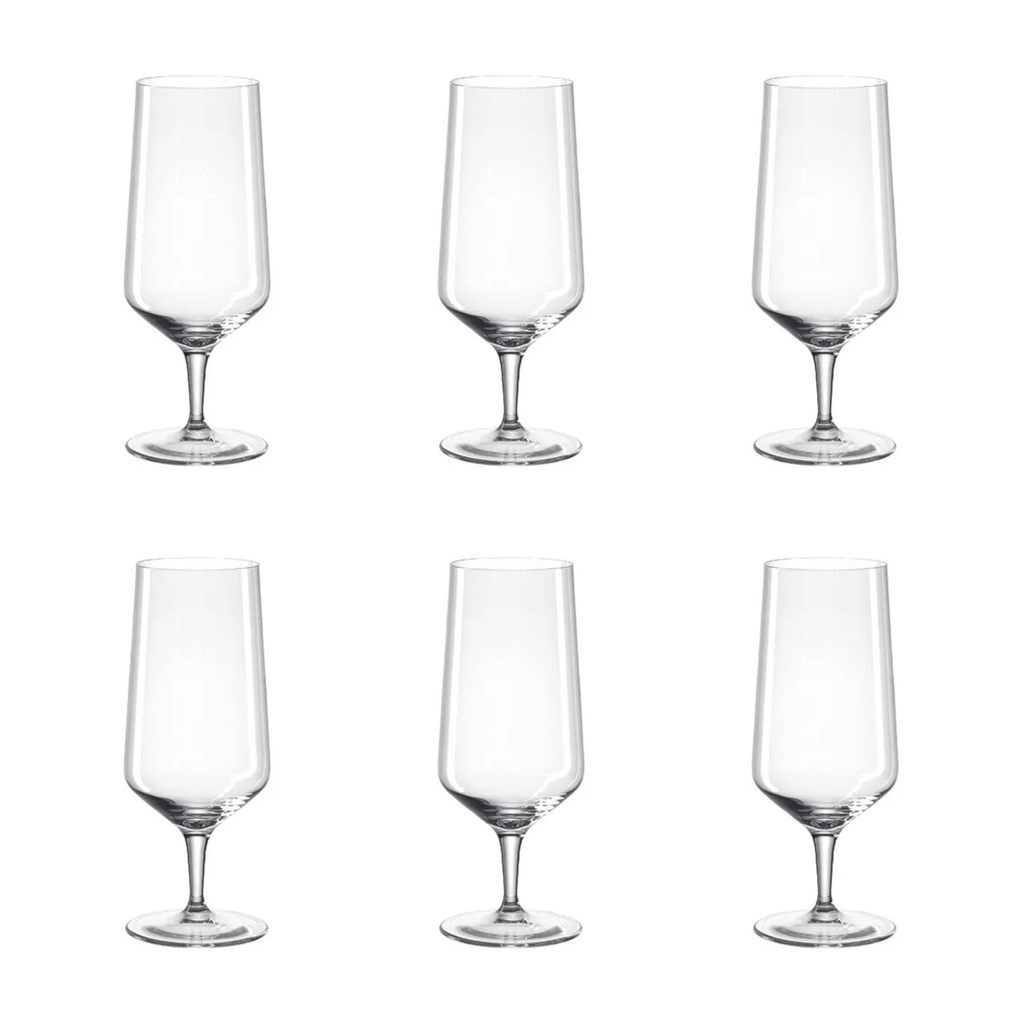 Leonardo PUCCINI 6-pack Ölglas / Allglas 410ml