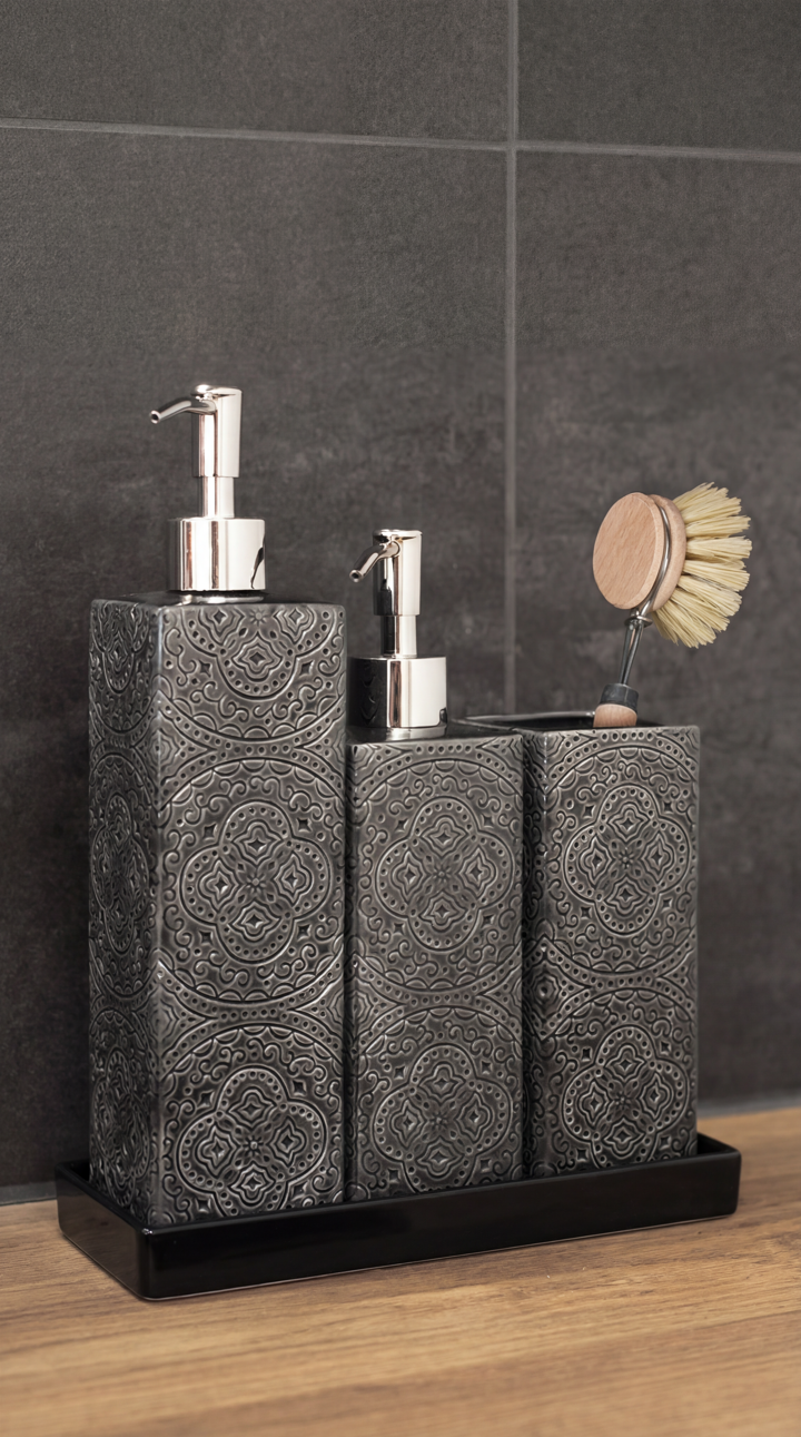 Cult Design Kub Orient pump asfalt 21cm