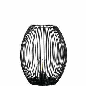 Leonardo Casolare Lanterna 24 cm Svart med LED