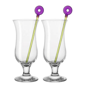 Leonardo Bar Hurricane 2-pack Drinkglas med drinkpinne