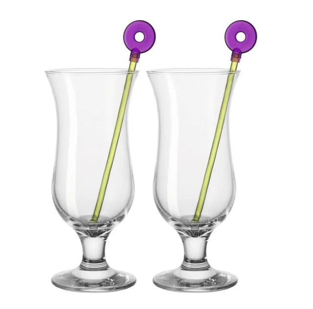 Leonardo Bar Hurricane 2-pack Drinkglas med drinkpinne