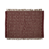 Affari of Sweden ELINA Tallriksunderlägg 48x33 cm Röd/Natur 6-pack