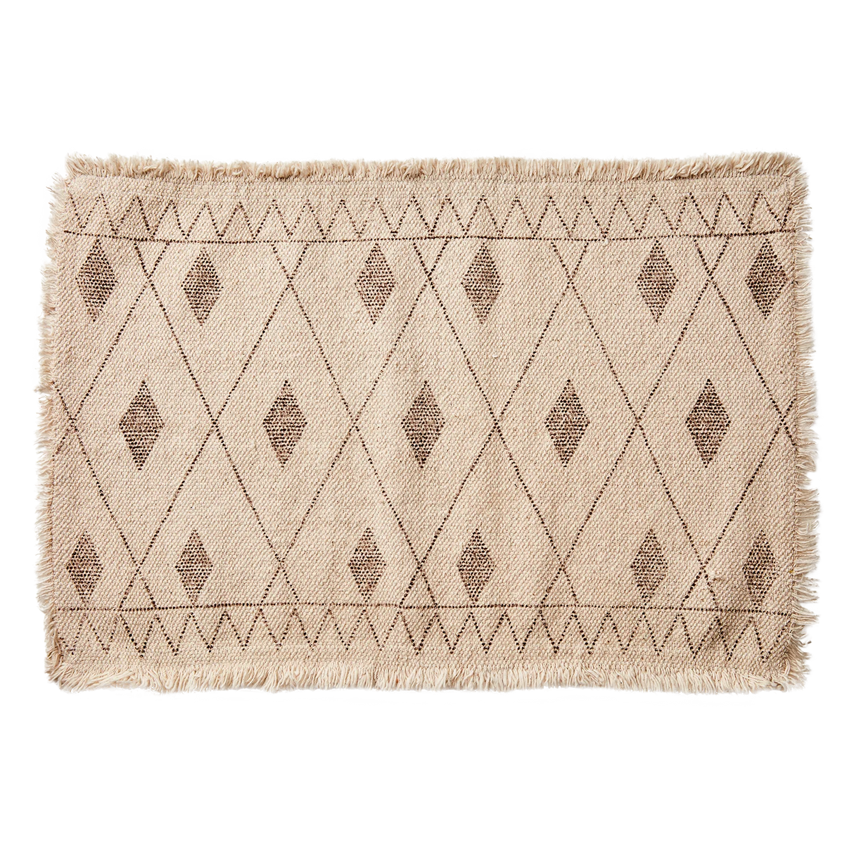 Affari of Sweden FERNANDO Tallriksunderlägg 48x33 cm Natur/Brun 5-pack