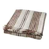 Affari of Sweden HILDA Filt/Duk 250x140 cm Natur/Brun/Rosa/Gul