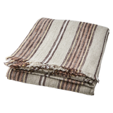 Affari of Sweden HILDA Filt/Duk 350x140 cm Brun/Rosa/Gul