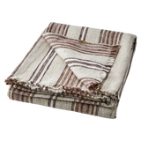 Affari of Sweden HILDA Filt/Duk 350x140 cm Brun/Rosa/Gul