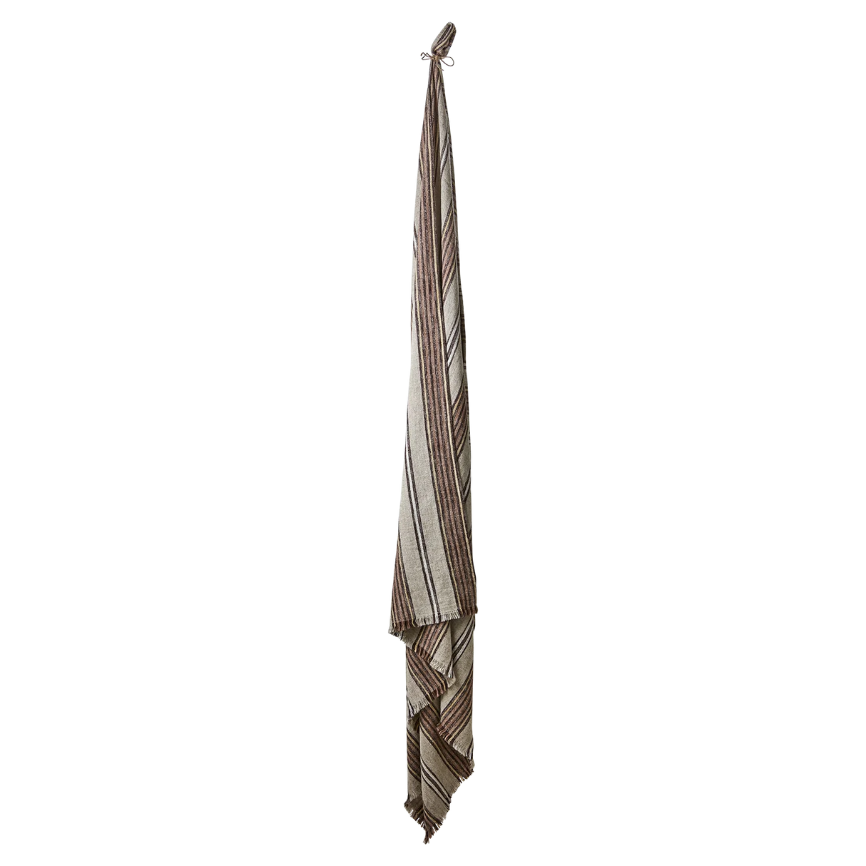 Affari of Sweden HILDA Filt/Duk 350x140 cm Brun/Rosa/Gul