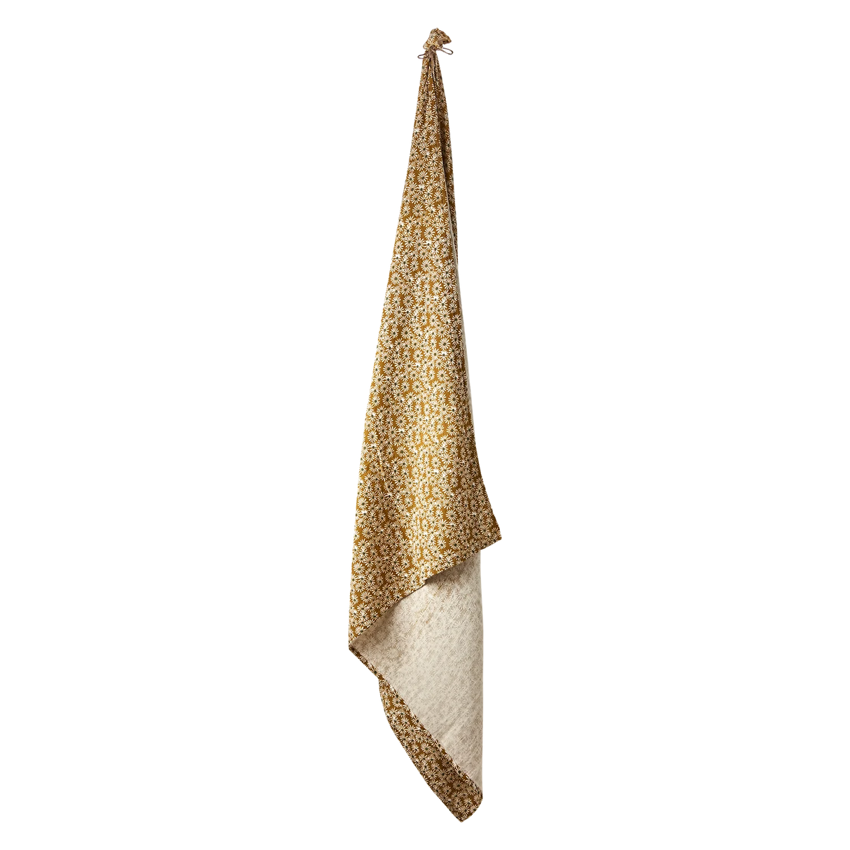 Affari of Sweden ELSA Bordsduk 250x150 cm Senapsgul/Elfenben/Grön