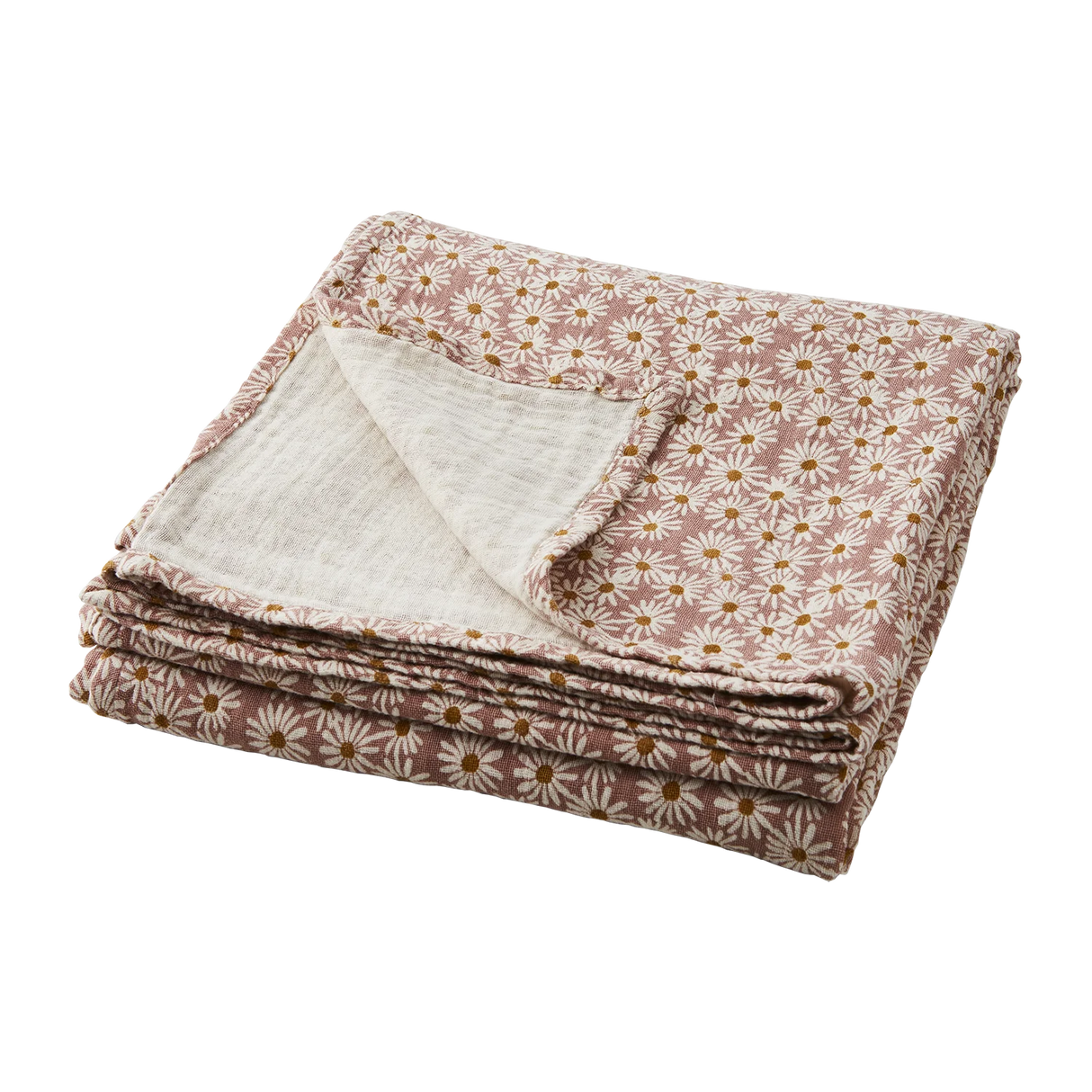 Affari of Sweden ELSA Bordsduk 250x150 cm Rosa/Elfenben/Senapsgul