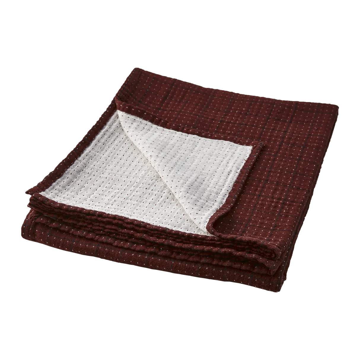 Affari of Sweden ELSA Bordsduk 250x150 cm Bordeaux/Svart