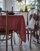 Affari of Sweden ELSA Bordsduk 250x150 cm Bordeaux/Svart