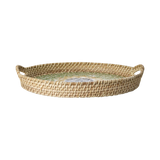Affari of Sweden SUNNY Bricka 43cm Grön/Natur