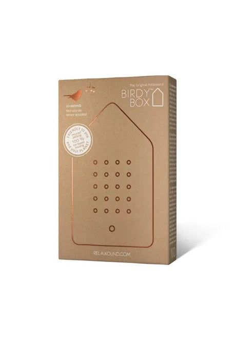 Relaxound Birdybox Speldosa Fågelkvitter Koppar