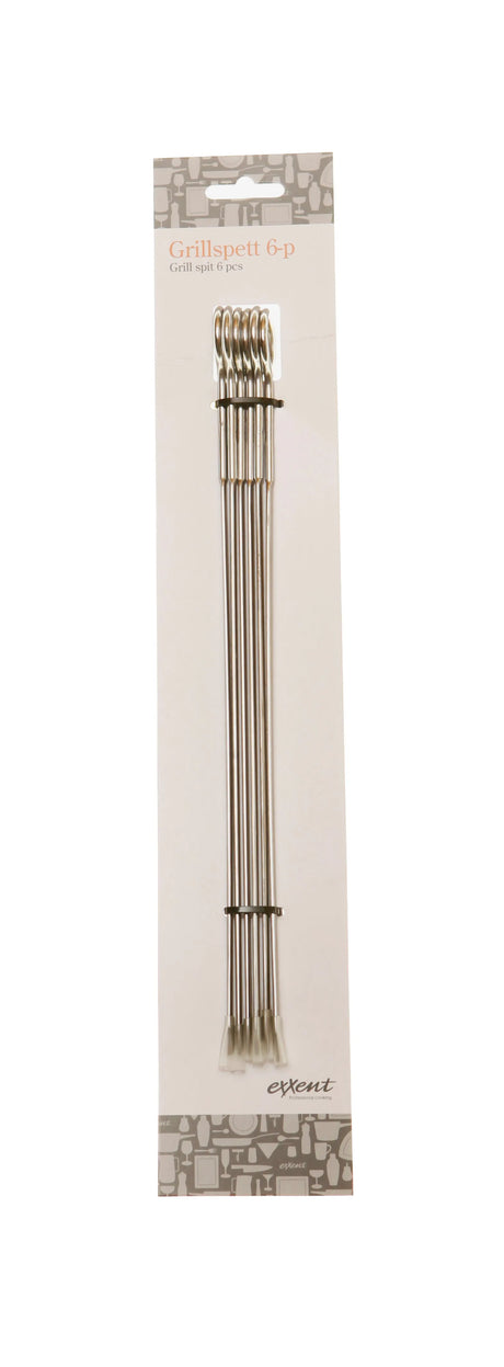 Exxent Grillspett 25 cm, 6 st