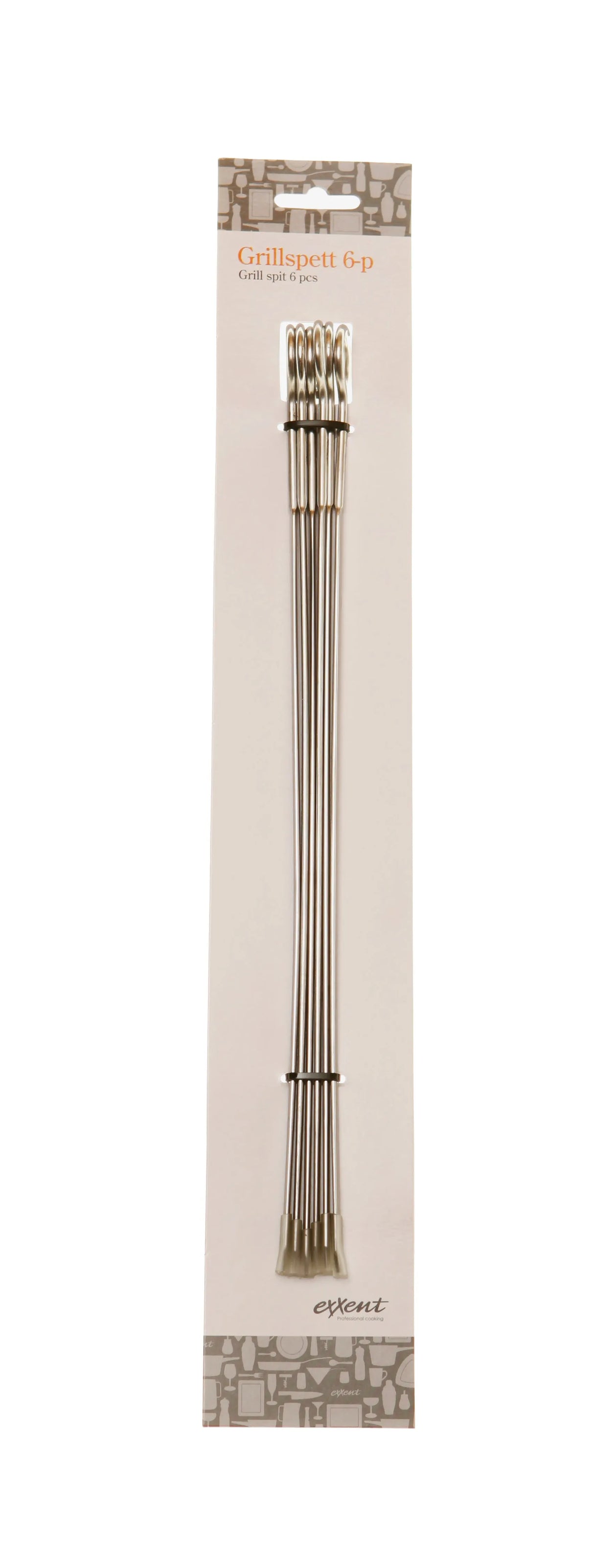 Exxent Grillspett 33 cm, 6 st